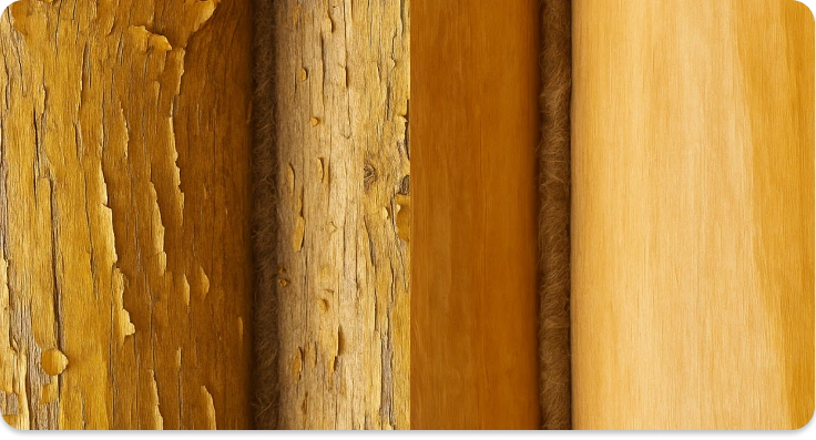 Сравнение покрытий: лаки, краски и масла DECKEN