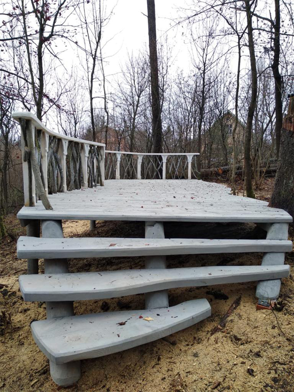 Пример окраски